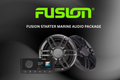 Fusion Premium Marine Audio Package