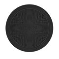 Fusion® FM Series Marine Speakers 7.7" 200-Watt Round Black Flush-Mount Marine Speaker - 010-02300-01