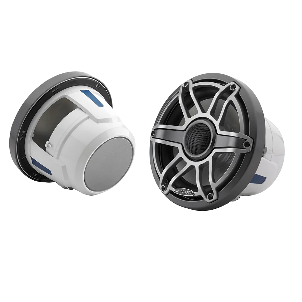 JL Audio® M6 Marine Subwoofer, 10" with LED and Titanium Sport Grille