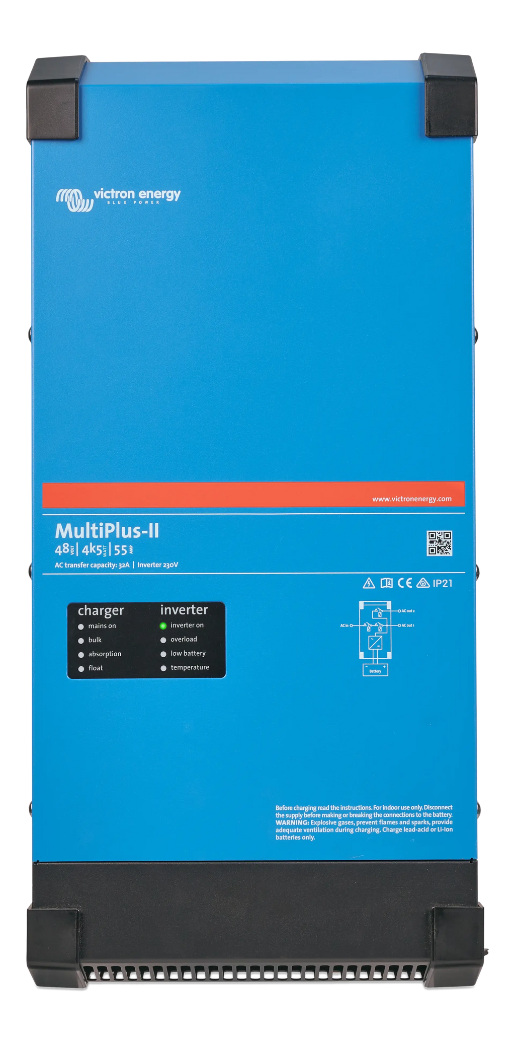 Victron *New Model* Multiplus-II 48v (4k5 - 6k5) Inverter/Charger 230V