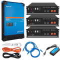 Pylontech 10.5kWh / Victron 5kVa Inverter Charger Off-Grid Starter Bundle