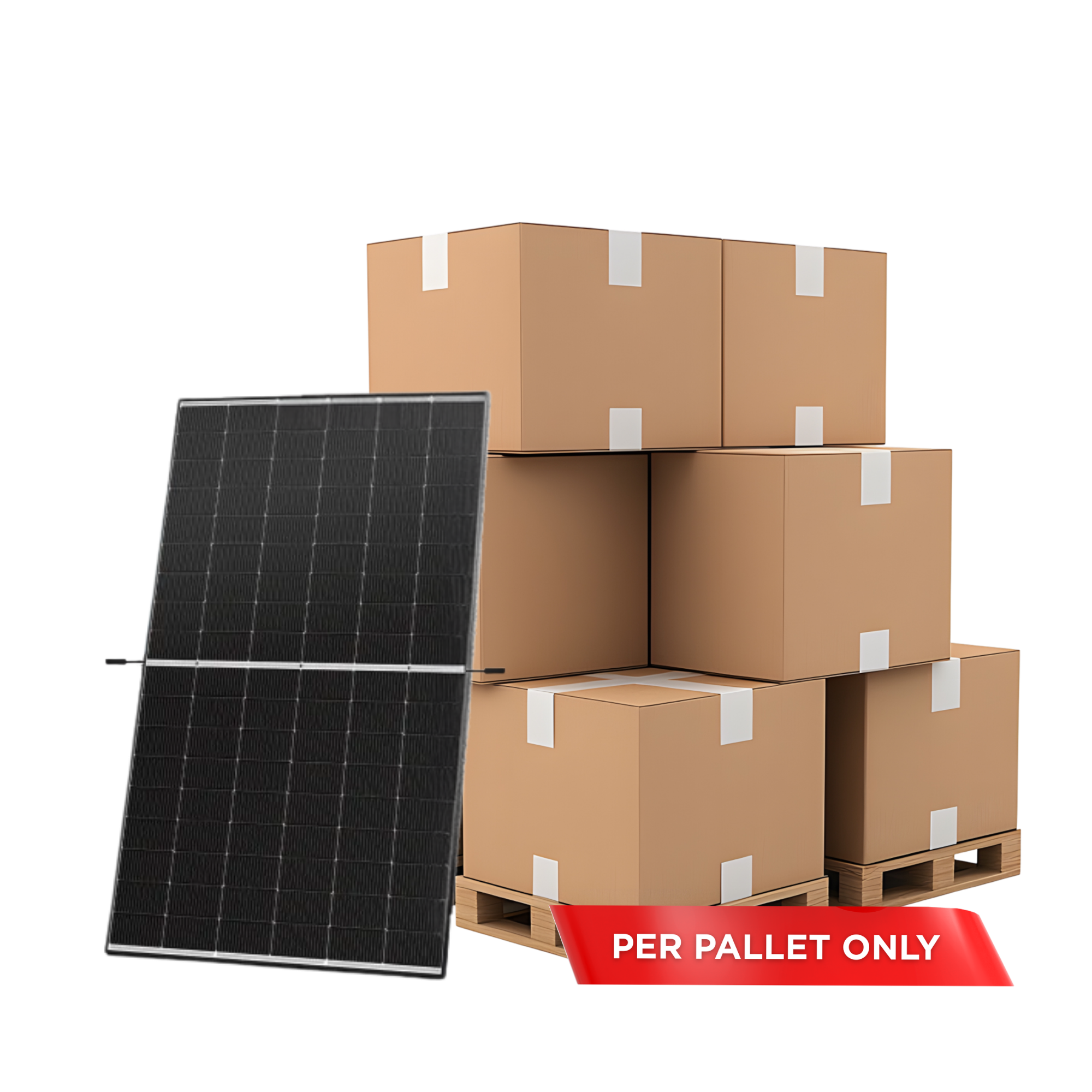 Trina 465 Watt 132 Cell VERTEX S+ N-TYPE i-TOPCon Ultra Dual Glass Monocrystalline 30mm Silver Frame N Type Solar Panel PALLET OF 36