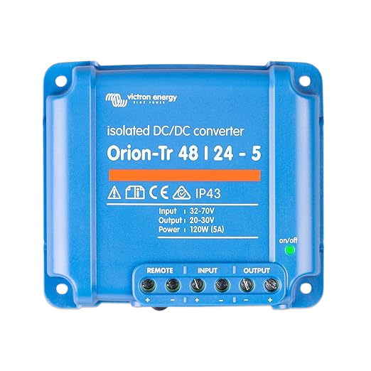 VICTRON Orion-Tr 48/24-5A (120W) Isolated DC-DC converter (ORI482410110)