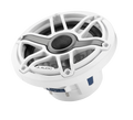 JL Audio® M6 Marine Speakers, 6.5" with LED and White Sport Grille