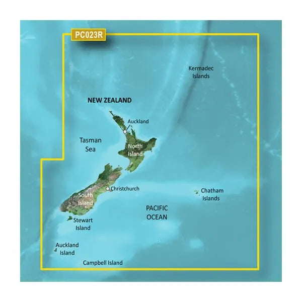 BlueChart g3 Vision microSD - New Zealand