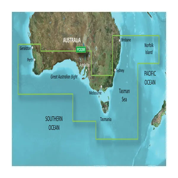 BlueChart g3 Vision microSD - Brisbane SW to Geraldton