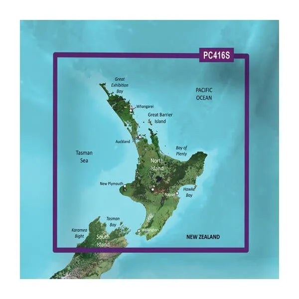 BlueChart g3 Vision microSD - New Zealand North