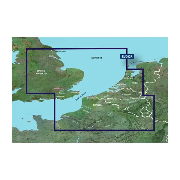 microSD™/SD™ card: HXEU002R - S/E UK-Belux Inland Waters