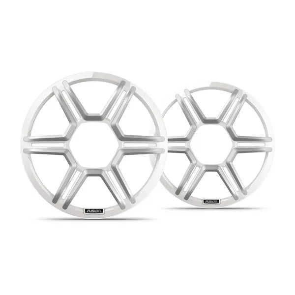 Fusion Apollo™ Speaker grilles, 8.8" Sports white speaker grilles (pair)