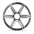 Fusion Apollo™ Subwoofer grille, 12" Sports gray subwoofer grille