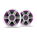 Fusion Apollo™ Speakers, 7.7" LED Marine Speakers with Sports White Grilles