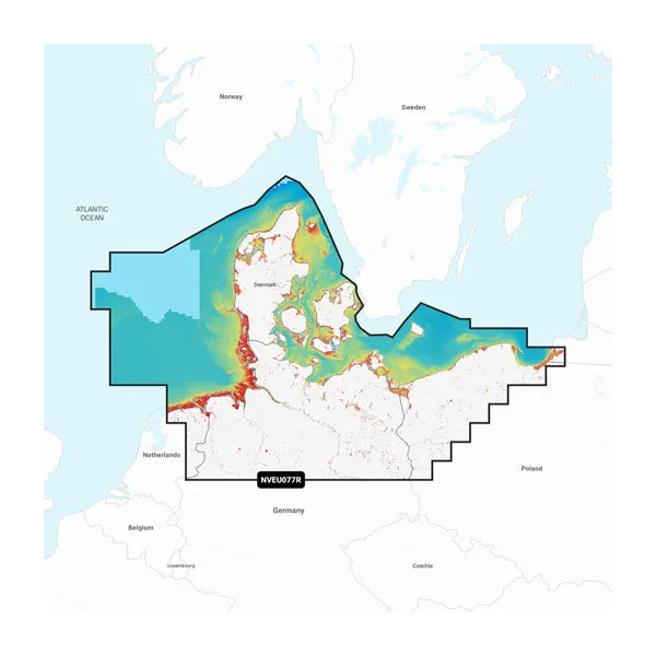 Denmark, Germany & Coastal Poland - Marine Charts