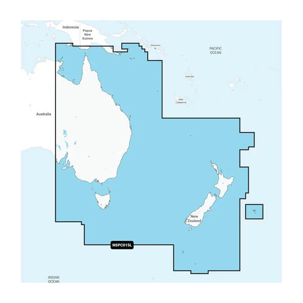 Australia, East & Central to New Zealand - Marine Charts