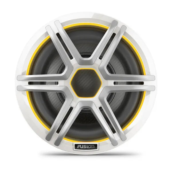Fusion Apollo™ Subwoofer, 10" LED Marine Subwoofer with Sports Grey Grille