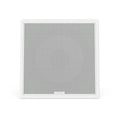 Fusion® FM Series Marine Subwoofers, 10" 400-Watt Square White Flush-Mount Marine Subwoofer