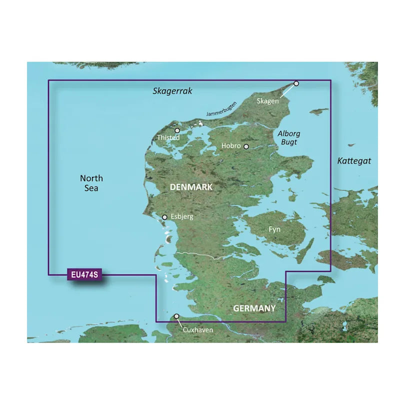 microSD™/SD™ card: VEU474S-Northern Denmark and the Eider