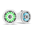 Fusion® XS Series Marine Wake Tower Speakers, 6.5" 200-Watt Sports White Marine Wake Tower Speaker with RGB LED Lighting