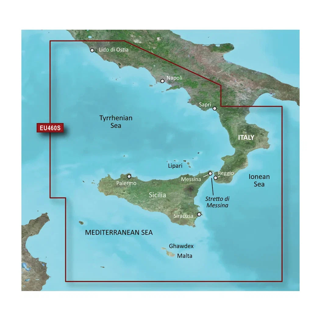 microSD™/SD™ card: VEU460S-Sicily to Lido di Ostia