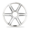 Fusion Apollo™ Subwoofer grille, 12" Sports white subwoofer grille