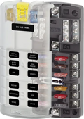 Fuse Block ST Blade Dual12 Circ inc Neg