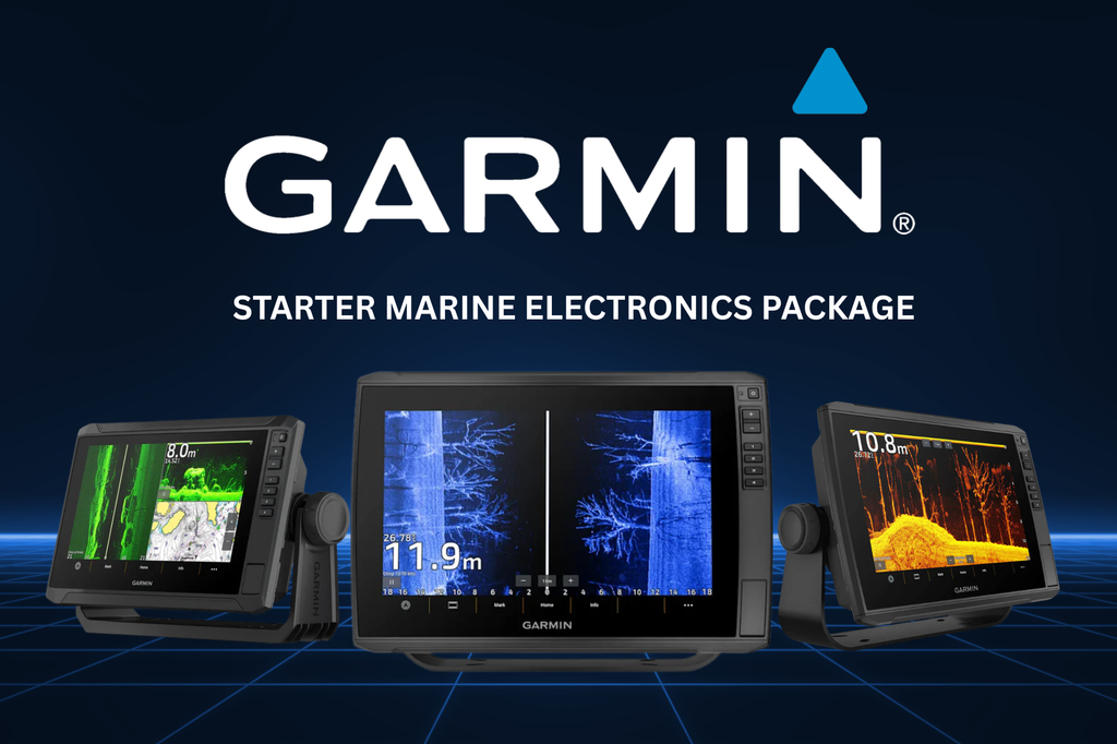 GARMIN STARTER MARINE ELECTRONICS PACKAGE