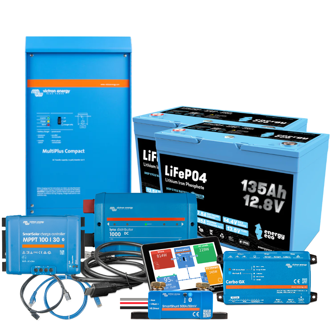 12v Off-Grid Pack | Victron & Energy Eco