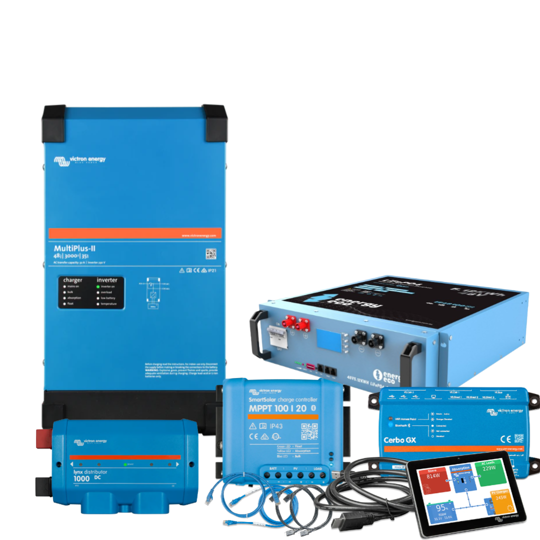 48v Off-Grid Pack | Victron & Energy Eco Semi-Solid State Lithium Battery